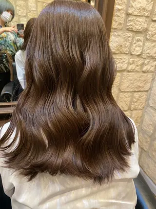ロング ブリーチカラー⸜♡⸝ クルミ🐍のヘアスタイル