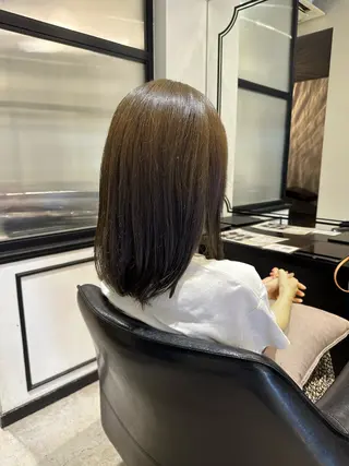 ミディアム カラー TR付きカット無料✨ ✨いのうえもなみのヘアスタイル