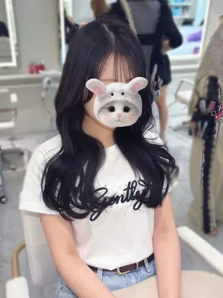 ロング カラー ParveMix🎀 稲垣 詞葉のヘアスタイル