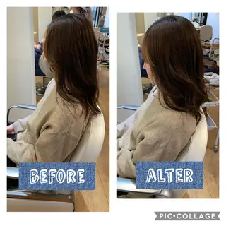 ロング ☆髪質改善特化☆ newi梅田 コウキのヘアスタイル