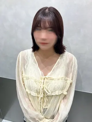 ショート カラー 💖ブリーチなし透明 感💖ASAHIのヘアスタイル