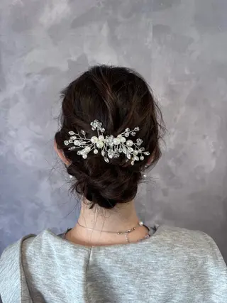 ヘアアレンジ ヒヨシ ルナのヘアスタイル