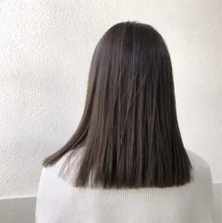 カラー ナック梅田店小田奏/ リタッチカラーモデルのヘアスタイル