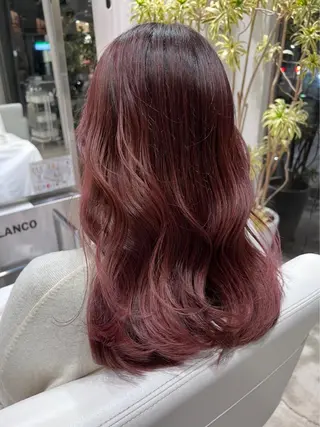 ロング カラー レイヤー/透明感 カラー　いくらまゆのヘアスタイル