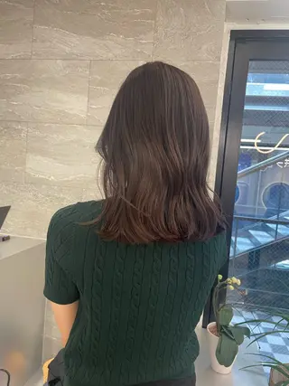 ミディアム 🌺ハイライトカラー 🌺HINAのヘアスタイル