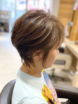 ショート プログレス ひばりヶ丘店のヘアスタイル
