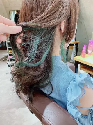 ミディアム ブリーチ毛okな縮毛 矯正/Yuki♂のヘアスタイル