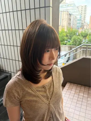 ミディアム ★モデル募集中★ cocoのヘアスタイル