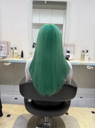 ロング カラー ブリーチカラー 🩵MIZUKIのヘアスタイル
