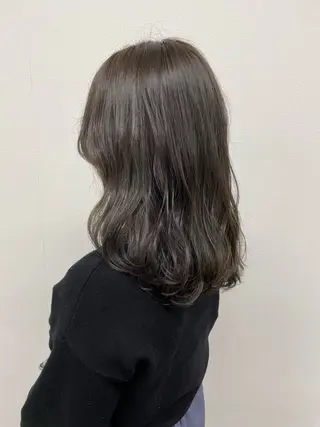 セミロング レイヤーカット/髪質 改善/鷲尾 駿のヘアスタイル