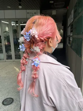 ロング ヘアアレンジ 🌈レイヤーカット/ /吉田悟志🌈のヘアスタイル