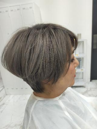 ショート カラー 大城正樹 Cecil HAIRのヘアスタイル