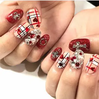 ネイル 渋谷/チップ長さ出し 👑アプレgel-xのネイルデザイン