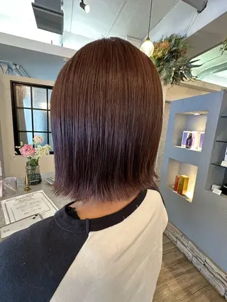 ショート sato ayaka |透明感カラー🫧のヘアスタイル