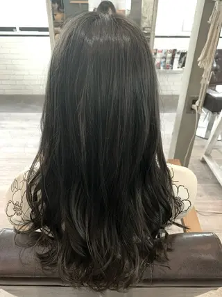 ロング カラー 塚本 昂のヘアスタイル