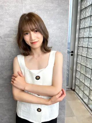 ミディアム ヘアアレンジ あいう えおのその他イメージ