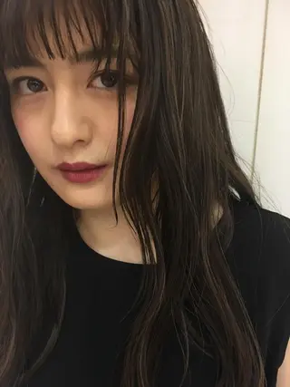ロング カラー 髪質改善 RYOのヘアスタイル