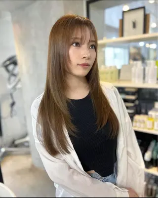 ロング 髪質改善/美髪矯正 🪼土屋そーたのヘアスタイル