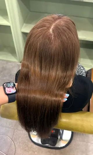 カラー AYANE ◝✩韓国ヘアのヘアスタイル