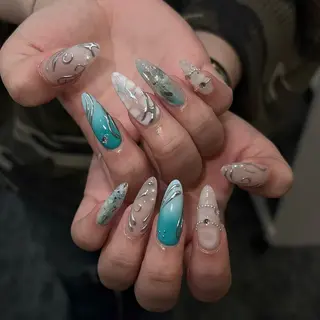ネイル Sora nail 長さ出し専門店のネイルデザイン