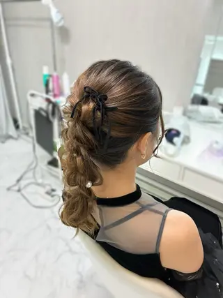 ミディアム ヘアセット専門店 R🌹のヘアスタイル