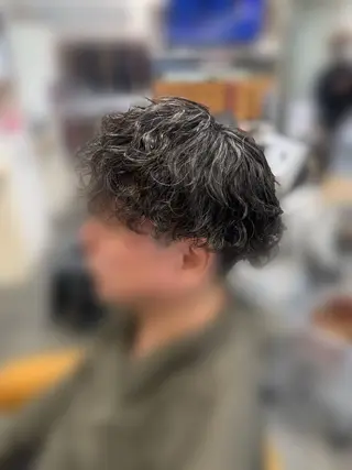 パーマ メンズ MK men'sのヘアスタイル