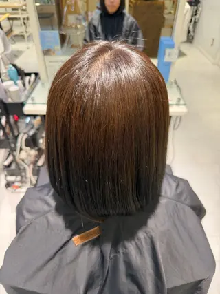 ミディアム 市川 希星のヘアスタイル