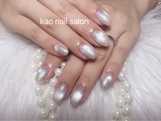 ネイル kao nail マグネット/長さだしのネイルデザイン
