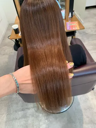ロング カラー HAREru. モデル募集【戸塚】のヘアスタイル