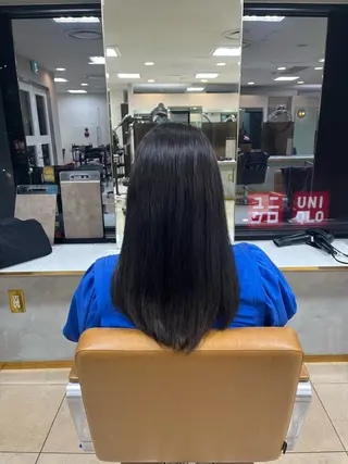 ロング カラー 菅原 琴音のヘアスタイル