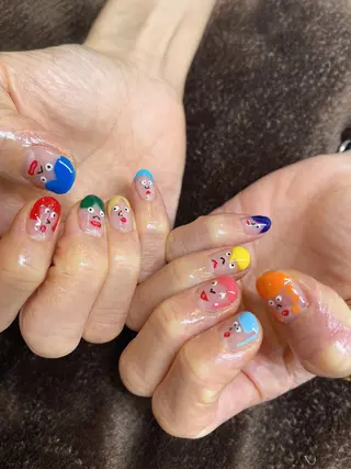 ネイル 安藤 沙妃のヘアスタイル