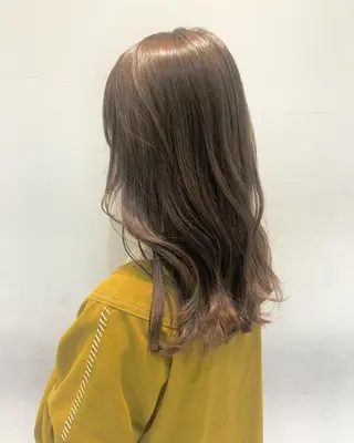 セミロング 髪質改善/縮毛矯正 🎀小林 唯 🎀のヘアスタイル