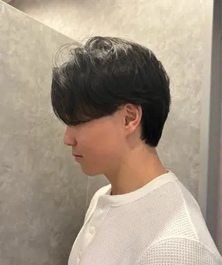 パーマ メンズ 新澤 そあのヘアスタイル