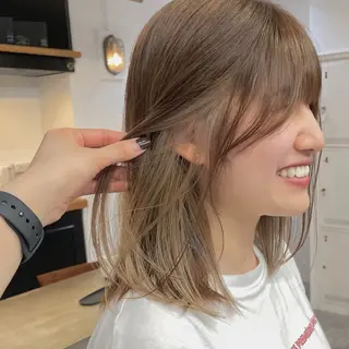 ミディアム ボブ/アンニュイ 🌷しだひめな🌷のヘアスタイル