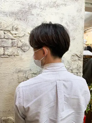 ショート メンズ 七原 海夕のヘアスタイル