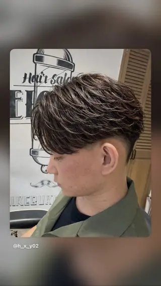 ショート 池袋西口徒歩10秒 EBINAメンズ特化のヘアスタイル