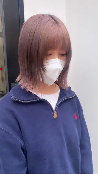 ショート RURI韓国ボブ 🇰🇷タッセルボブのヘアスタイル
