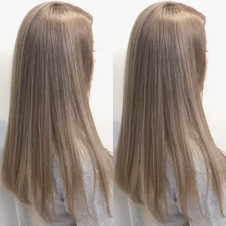 セミロング カラー BREK 袋井店のヘアスタイル