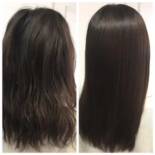 セミロング カラー 草薙 大のヘアスタイル
