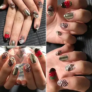 ネイル モチの良さ◉ フィルインネイル♡のネイルデザイン