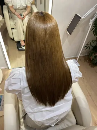 ロング 髪質改善ストレート ✂️前田龍之介のヘアスタイル