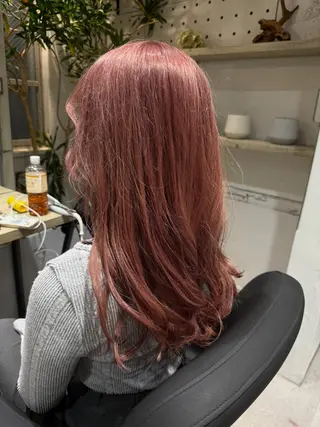 セミロング 【韓国艶カラー】 Katoのヘアスタイル