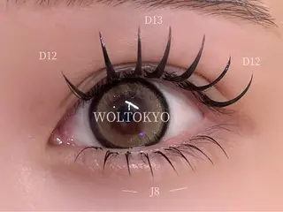 マツエク・マツパ 🪐WOLTOKYO 🪐yu-kiのマツエク・マツパデザイン