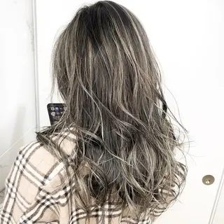 ロング カラー 髪質改善IENA店長 小泉拓のヘアスタイル