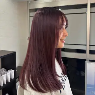 カラー 田中 宥衣のヘアスタイル