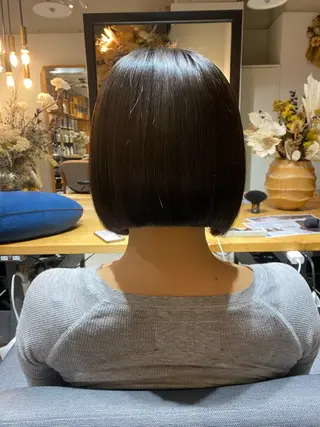 ショート 山本 琴葉 /ボブ /切りっぱなしボブのヘアスタイル