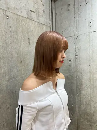 ショート ボブ/ショートカット 無料✂︎❤️/ユーナのヘアスタイル