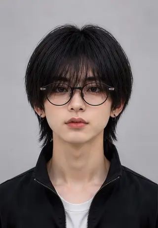 ショート パーマ メンズ ヤリタ カケルのヘアスタイル