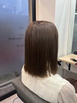 ミディアム TELA HAIR 店長 塩田のヘアスタイル