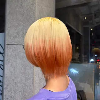 ショート 🪞盛れるハイトーン /🎀ももかのヘアスタイル